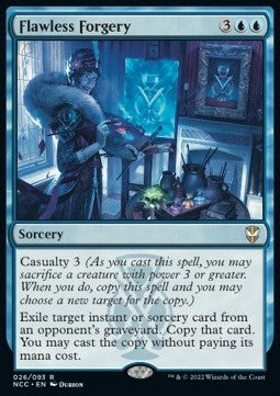 Flawless Forgery - Commander: Streets of New Capenna (Rare) [NCC-26]
