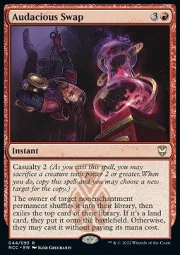 Audacious Swap - Commander: Streets of New Capenna (Rare) [NCC-44]