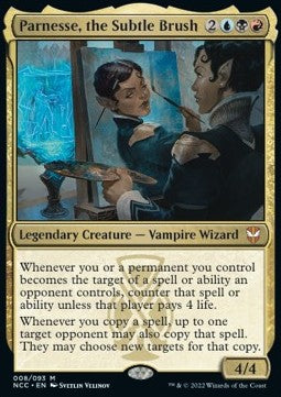 Parnesse, the Subtle Brush - Commander: Streets of New Capenna (Mythic) [NCC-8]
