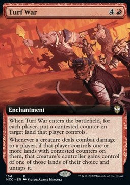 Turf War - Commander: Streets of New Capenna: Extras (Rare) [XNCC-154]