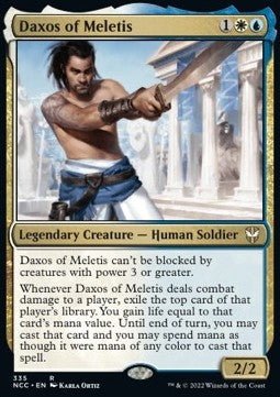 Daxos of Meletis - Commander: Streets of New Capenna (Rare) [NCC-335]