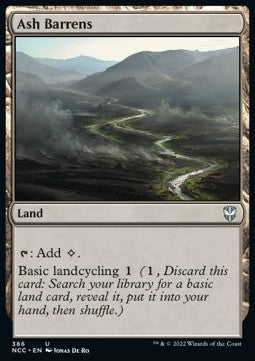 Ash Barrens - Commander: Streets of New Capenna (Uncommon) [NCC-386]