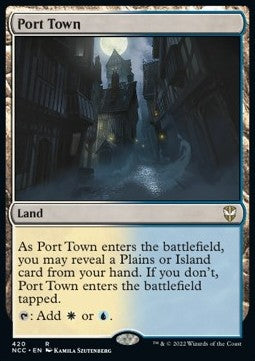 Port Town - Commander: Streets of New Capenna (Rare) [NCC-420]