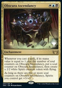 Obscura Ascendancy (V.2) - Streets of New Capenna: Promos (Rare) [PSNC-207]