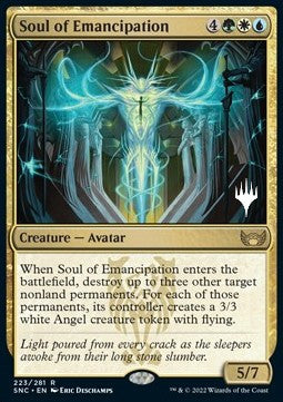 Soul of Emancipation (V.2) - Streets of New Capenna: Promos (Rare) [PSNC-223]