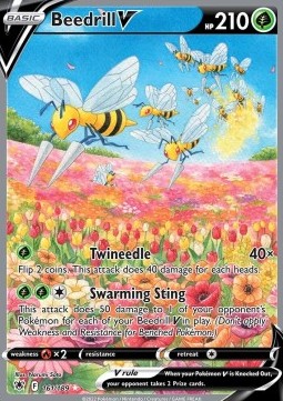 Beedrill V - Astral Radiance (Ultra Rare) [ASR-161]