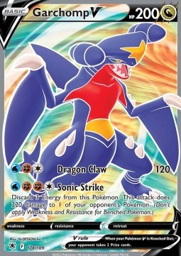 Garchomp V - Astral Radiance (Ultra Rare) [ASR-178]