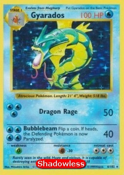 Gyarados - Base Set (Holo Rare) [BS-6]