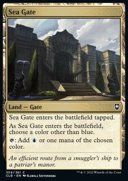 Sea Gate - Commander Legends: Battle for Baldur's Gate (Common) [CLB-359]