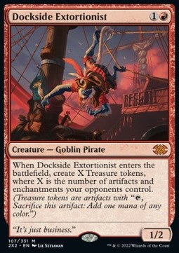 Dockside Extortionist - Double Masters 2022 (Mythic) [2X2-107]