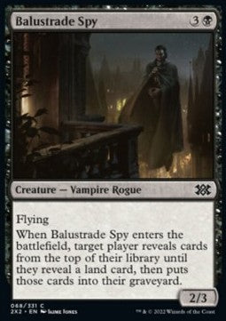 Balustrade Spy - Double Masters 2022 (Common) [2X2-68]
