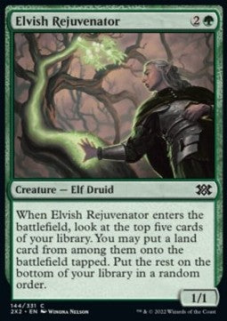 Elvish Rejuvenator - Double Masters 2022 (Common) [2X2-144]