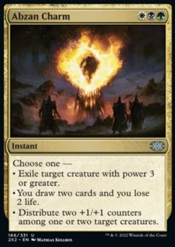 Abzan Charm - Double Masters 2022 (Uncommon) [2X2-166]