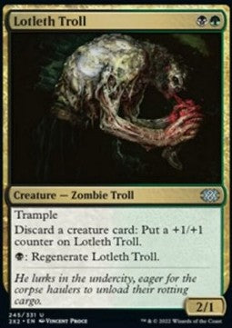 Lotleth Troll - Double Masters 2022 (Uncommon) [2X2-245]