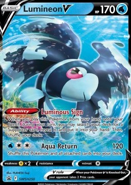 Lumineon V - SWSH Black Star Promos (Promo) [SWSH-250]