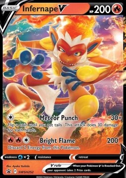 Infernape V - SWSH Black Star Promos (Promo) [SWSH-252]