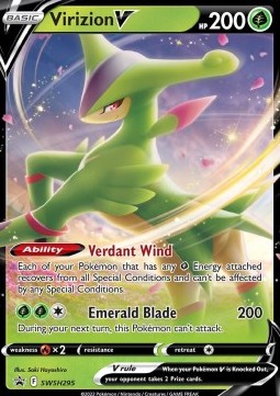 Virizion V - SWSH Black Star Promos (Promo) [SWSH-295]