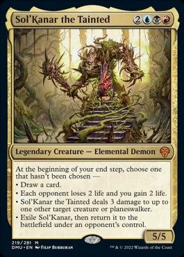 Sol'Kanar the Tainted - Dominaria United (Mythic) [DMU-219]
