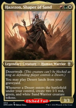 Hazezon, Shaper of Sand - Commander: Dominaria United: Extras (Rare) [XDMC-54]