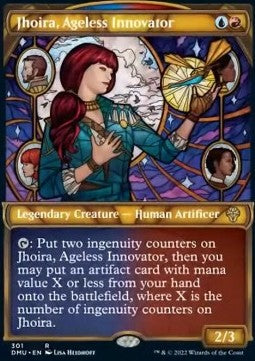 Jhoira, Ageless Innovator (V.1) - Dominaria United: Extras (Rare) [XDMU-301]
