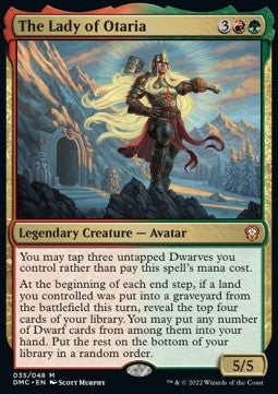 The Lady of Otaria - Commander: Dominaria United (Mythic) [DMC-35]