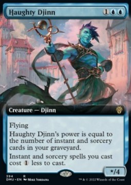 Haughty Djinn - Dominaria United: Extras (Rare) [XDMU-394]