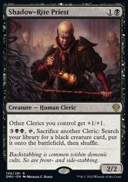 Shadow-Rite Priest - Dominaria United (Rare) [DMU-106]