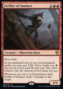 Defiler of Instinct - Dominaria United (Rare) [DMU-119]