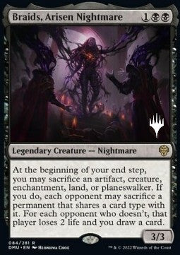 Braids, Arisen Nightmare (V.2) - Dominaria United: Promos (Rare) [PDMU-84]
