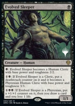 Evolved Sleeper (V.2) - Dominaria United: Promos (Rare) [PDMU-93]