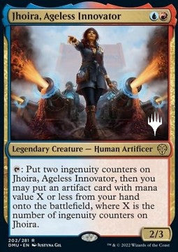 Jhoira, Ageless Innovator (V.2) - Dominaria United: Promos (Rare) [PDMU-202]