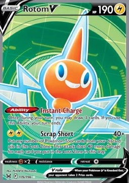 Rotom V - Lost Origin (Ultra Rare) [LOR-176]