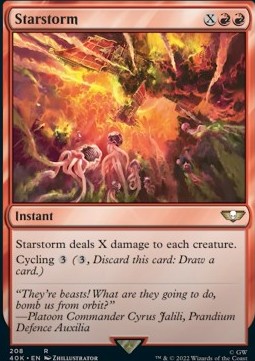 Starstorm - Universes Beyond: Warhammer 40,000 (Rare) [40K-208]