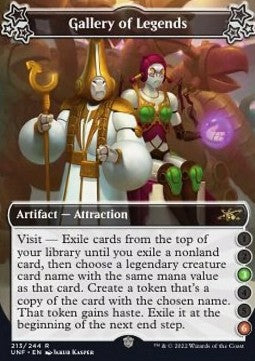 Gallery of Legends (V.1) - Unfinity (Rare) [UNF-213]