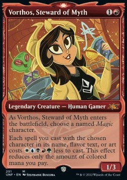 Vorthos, Steward of Myth (V.1) - Unfinity: Extras (Mythic) [XUNF-251]