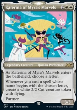 Katerina of Myra's Marvels (V.1) - Unfinity: Extras (Rare) [XUNF-245]