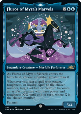 Fluros of Myra's Marvels (V.1) - Unfinity: Extras (Rare) [XUNF-247]