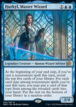 Hurkyl, Master Wizard - The Brothers' War (Rare) [BRO-51]