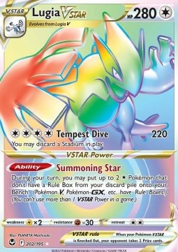 Lugia VSTAR - Silver Tempest (Secret Rare) [SIT-202]