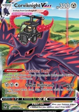 Corviknight VMAX - Silver Tempest (Ultra Rare) [SIT-TG19]
