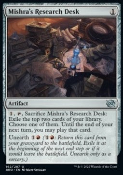 Mishra's Research Desk - The Brothers' War (Uncommon) [BRO-162]