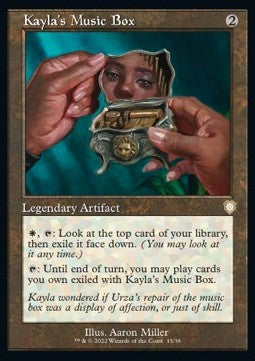 Kayla's Music Box - Commander: The Brothers' War (Rare) [BRC-15]