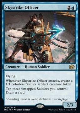Skystrike Officer - The Brothers' War (Rare) [BRO-62]