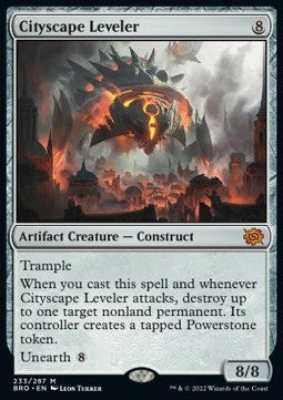 Cityscape Leveler - The Brothers' War (Mythic) [BRO-233]
