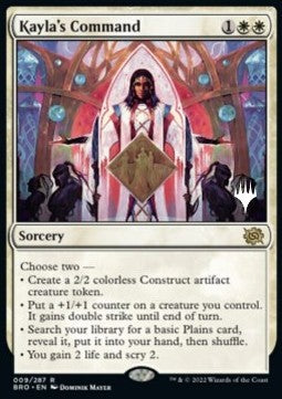 Kayla's Command (V.2) - The Brothers' War: Promos (Rare) [PBRO-9]