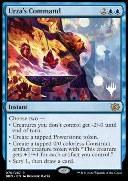 Urza's Command (V.2) - The Brothers' War: Promos (Rare) [PBRO-70]