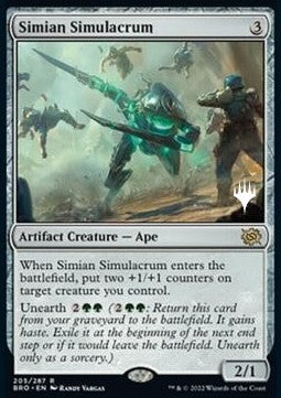 Simian Simulacrum (V.2) - The Brothers' War: Promos (Rare) [PBRO-205]