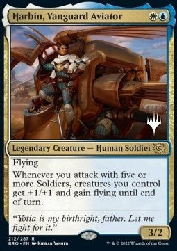 Harbin, Vanguard Aviator (V.2) - The Brothers' War: Promos (Rare) [PBRO-212]