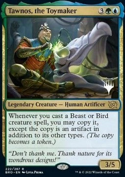 Tawnos, the Toymaker (V.2) - The Brothers' War: Promos (Rare) [PBRO-222]