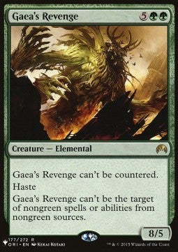 Gaea's Revenge - The List (Rare) [ZNL-177]